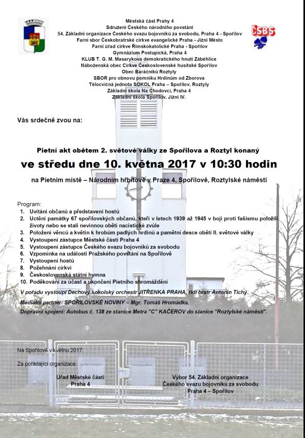 Pozvnka - pietn akt 2017